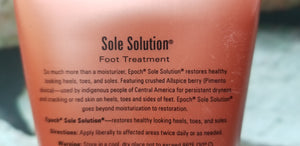 NU SKIN EPOCH SOLE SOLUTION FOOT TREATMENT