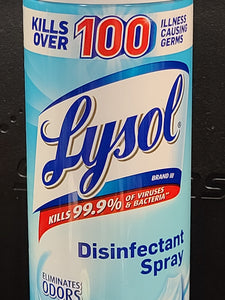 LYSOL Disinfectant Spray 19 OZ