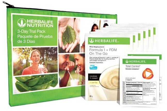 HERBALIFE 3-Day Trial Pack HEALTHY MEAL with Total Control