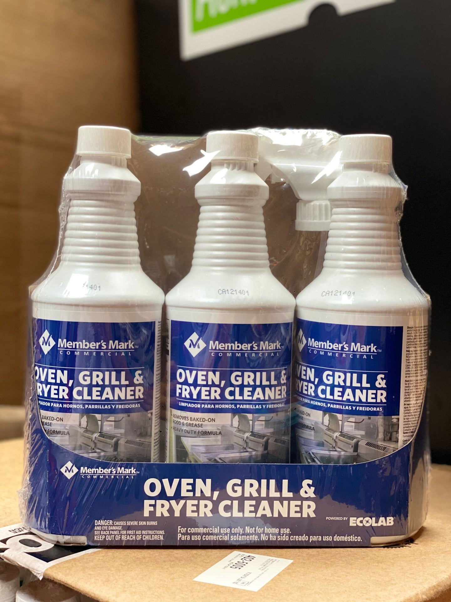  Product of Member's Mark Commerical Oven, Grill and Fryer  Cleaner by Ecolab (32 oz, 3 pk.) - All-Purpose Cleaners [Bulk Savings] :  Health & Household