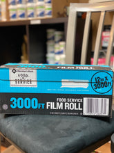 Load image into Gallery viewer, FOOD PLASTIC WRAP Foodservice Film (12&quot; x 3,000&#39;)
