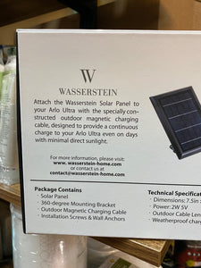 Wasserstein 2W 5V Solar Panel Compatible with Arlo