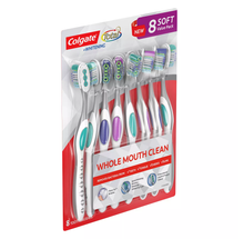 Load image into Gallery viewer, Colgate Total + Whitening Toothbrush, Choose Soft or Medium (8 pk.)

