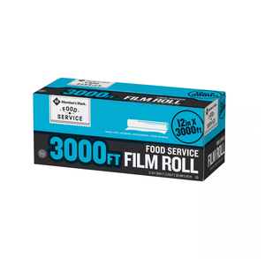 FOOD PLASTIC WRAP Foodservice Film (12" x 3,000')